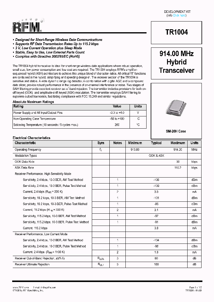 TR1004_7764865.PDF Datasheet