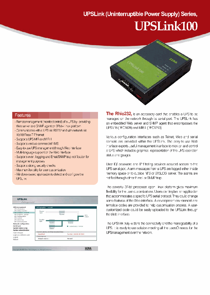 UPSLINK100_7765860.PDF Datasheet