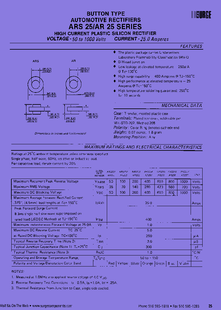 ARS256_7771873.PDF Datasheet