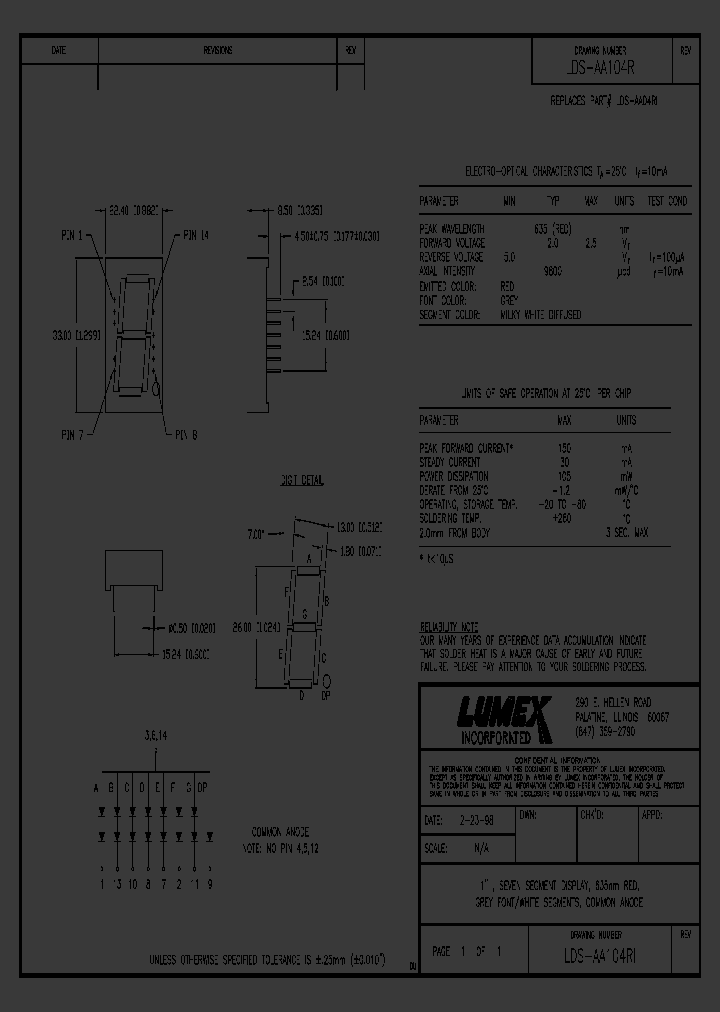 LDS-AA104RI_7775139.PDF Datasheet