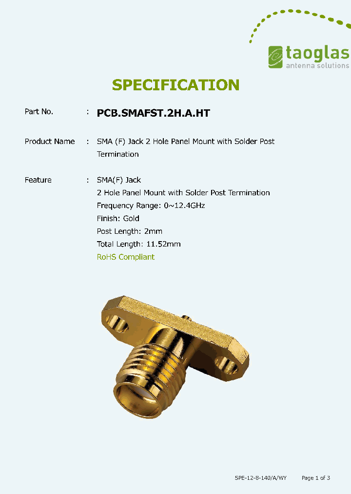 PCBSMAFST2HAHT_7786759.PDF Datasheet
