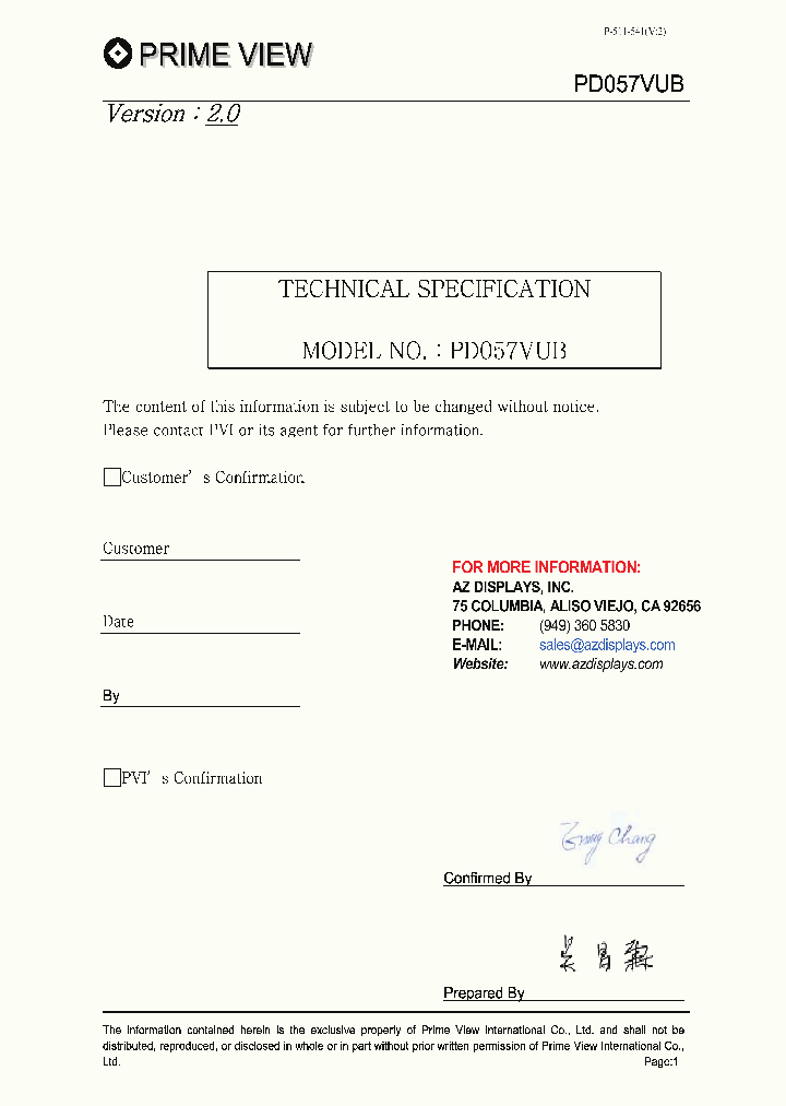PD057VUB_7791002.PDF Datasheet