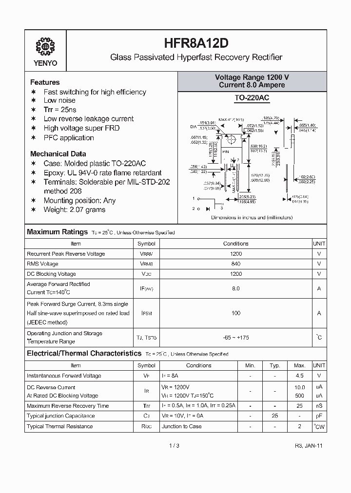 HFR8A12D_7814817.PDF Datasheet