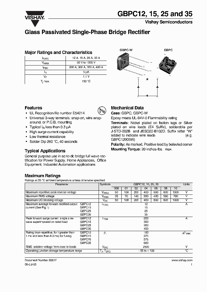 GBPC2504-E4_7824333.PDF Datasheet