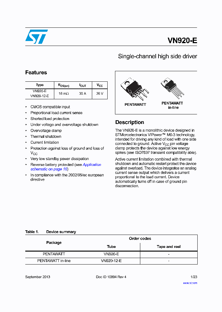 VN920-12-E_7823782.PDF Datasheet