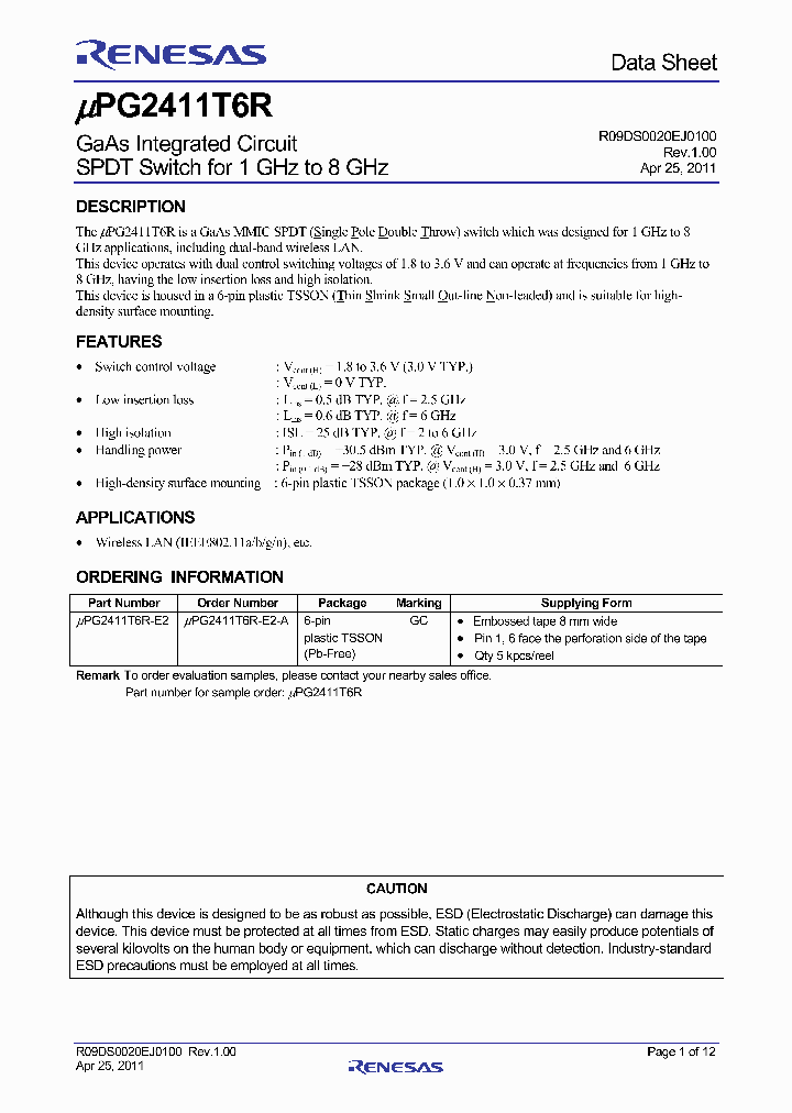 UPG2411T6R_7824475.PDF Datasheet