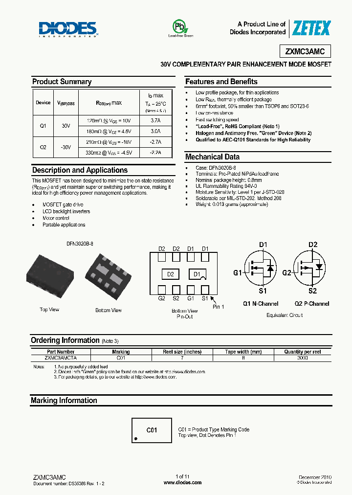ZXMC3AMC_7825252.PDF Datasheet