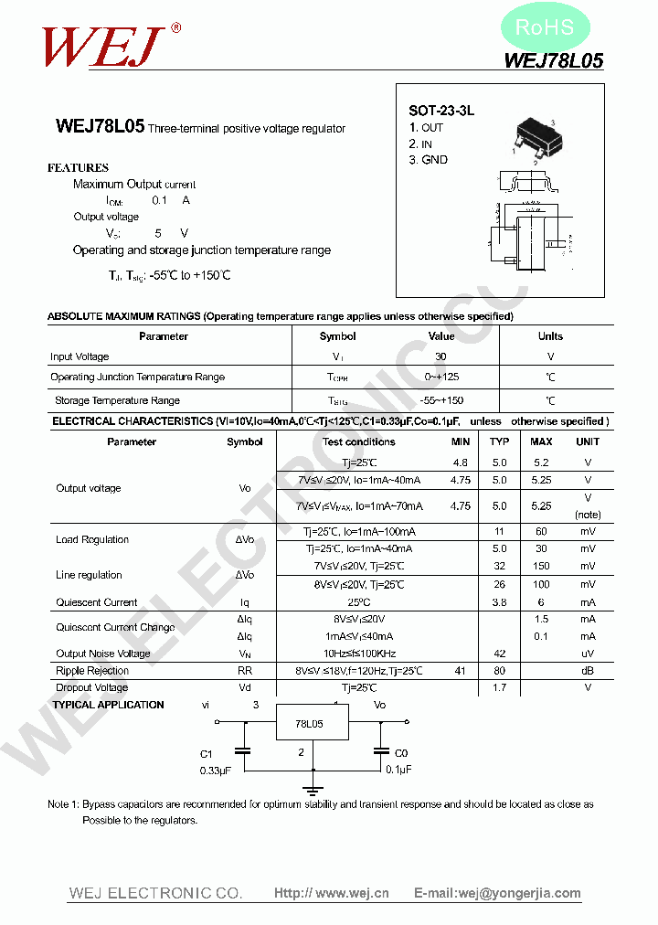 WEJ78L05-SOT-23-L_7826351.PDF Datasheet