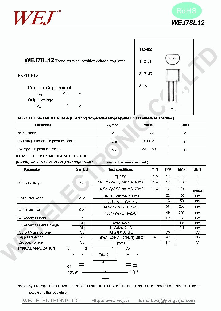 WEJ78L12-TO-92_7826350.PDF Datasheet