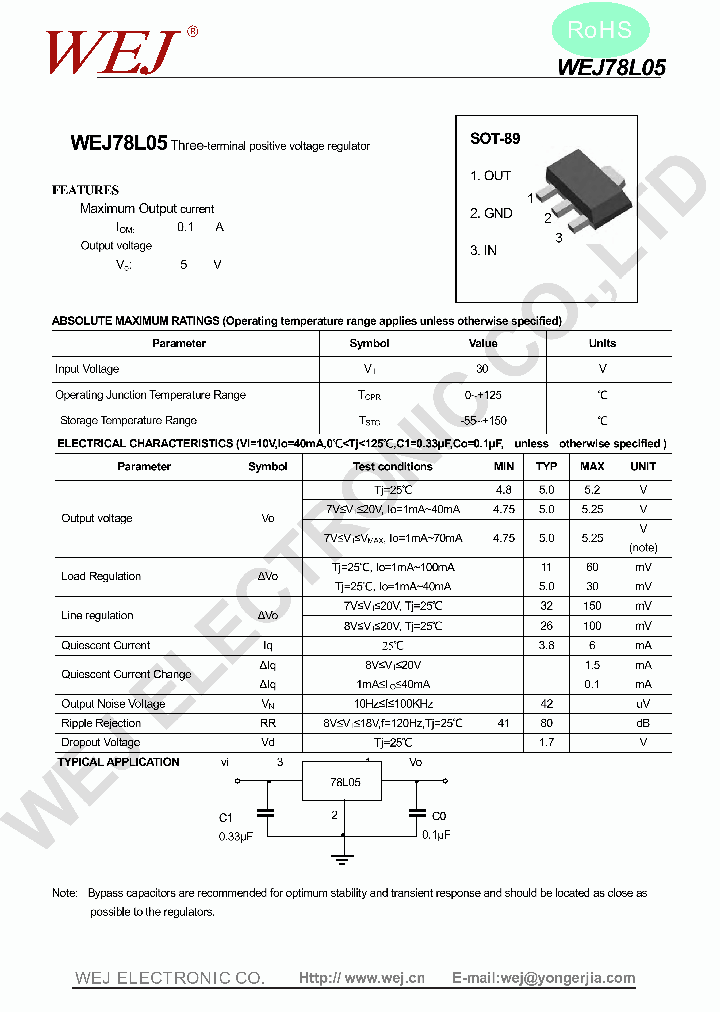 WEJ78L05-SOT-89_7826352.PDF Datasheet