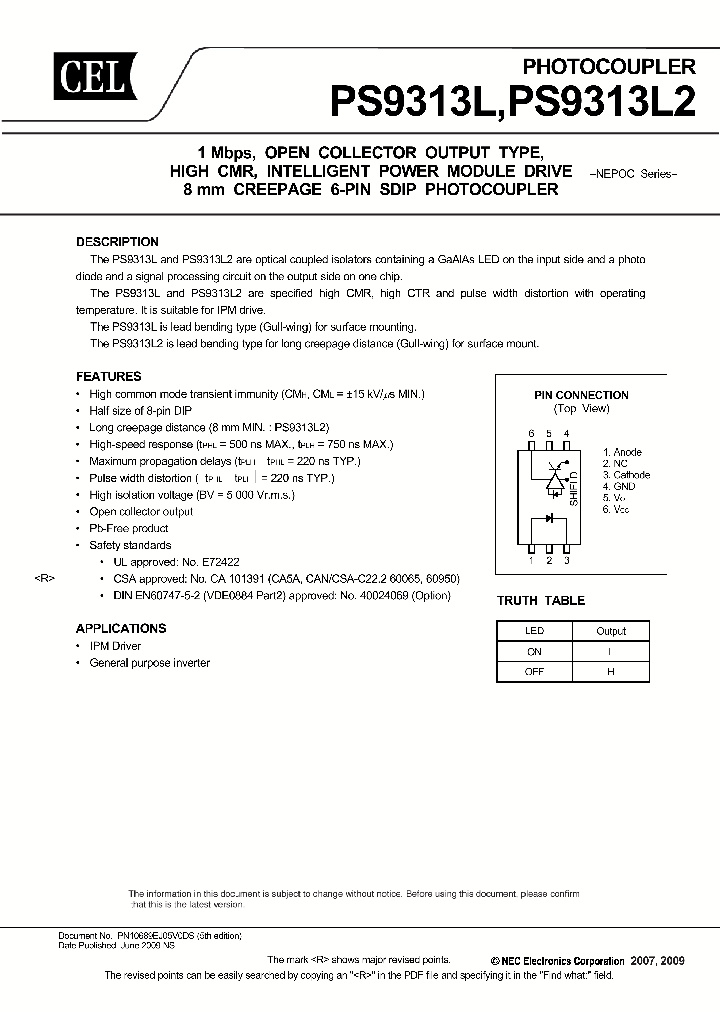 PS9313L-E3_7827899.PDF Datasheet