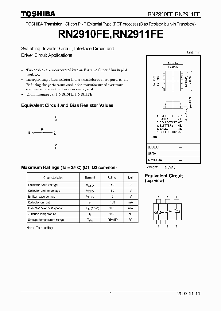 RN2910FE_7830918.PDF Datasheet