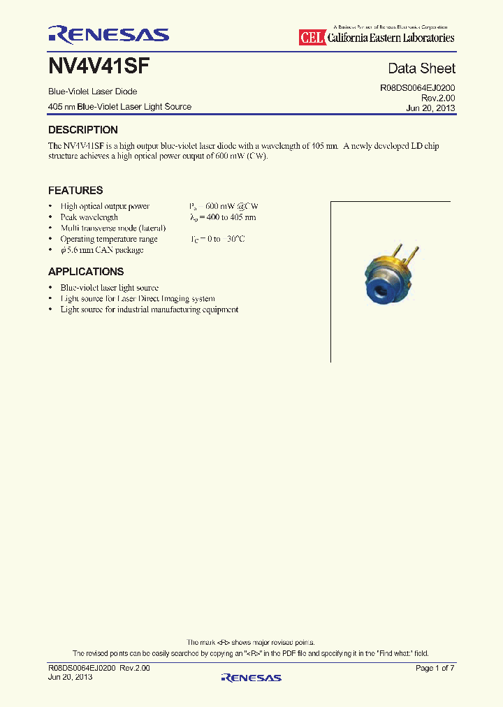 NV4V41SF_7833775.PDF Datasheet