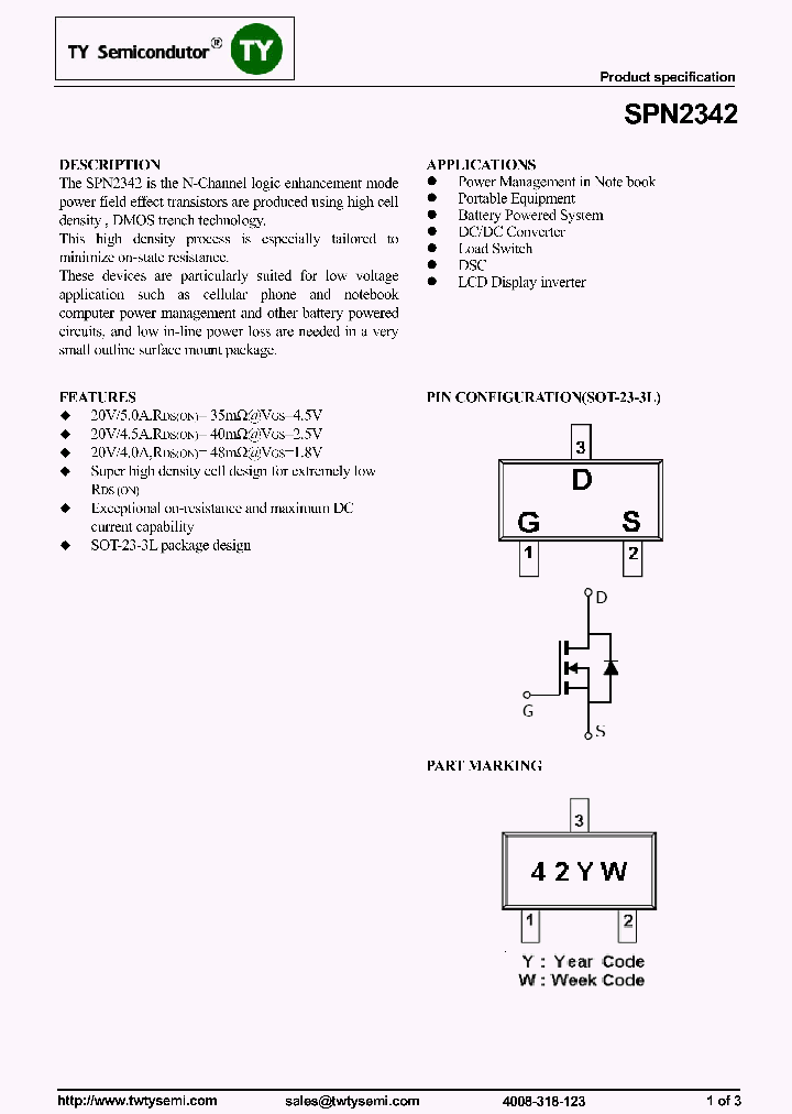 SPN2342_7831771.PDF Datasheet