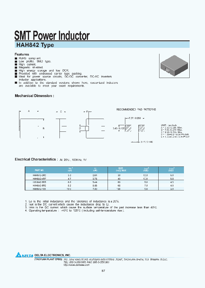 HAH842-3R3_7835219.PDF Datasheet