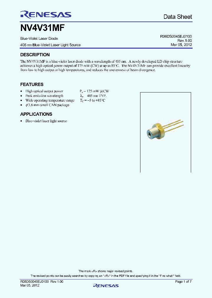 NV4V31MF12_7833778.PDF Datasheet