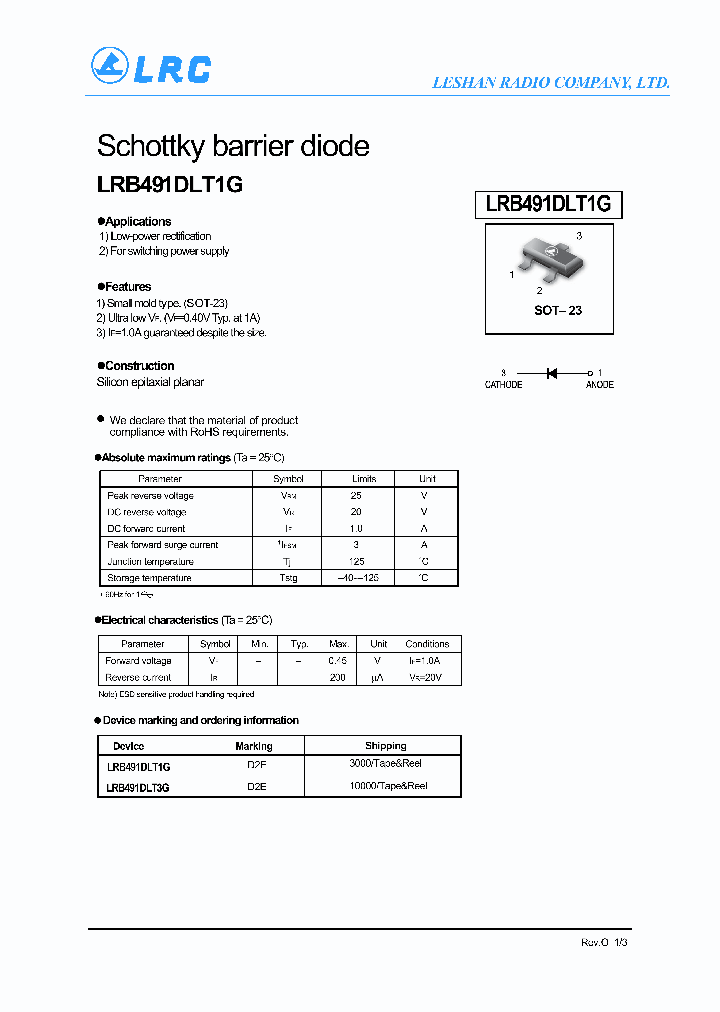 LRB491DLT1G_7839152.PDF Datasheet