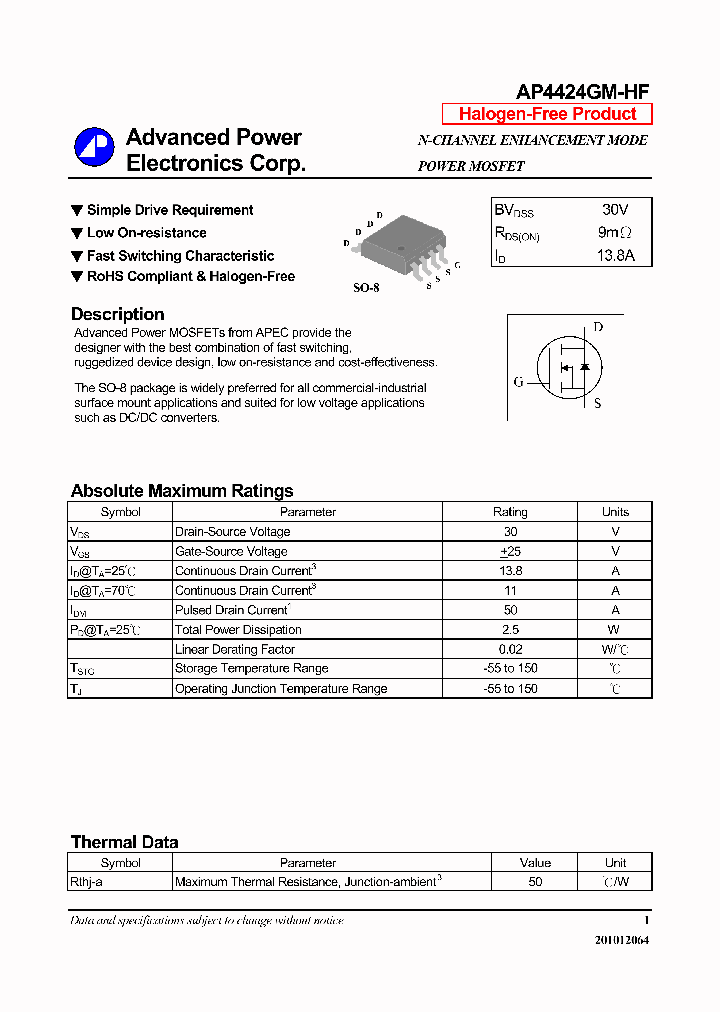AP4424GM-HF14_7839669.PDF Datasheet