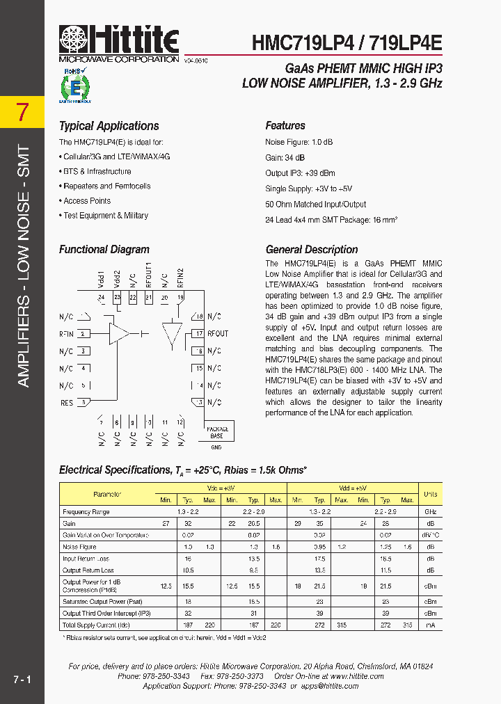 HMC719LP4_7828763.PDF Datasheet