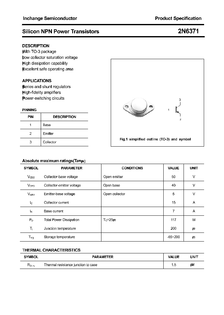 2N6371_7839639.PDF Datasheet