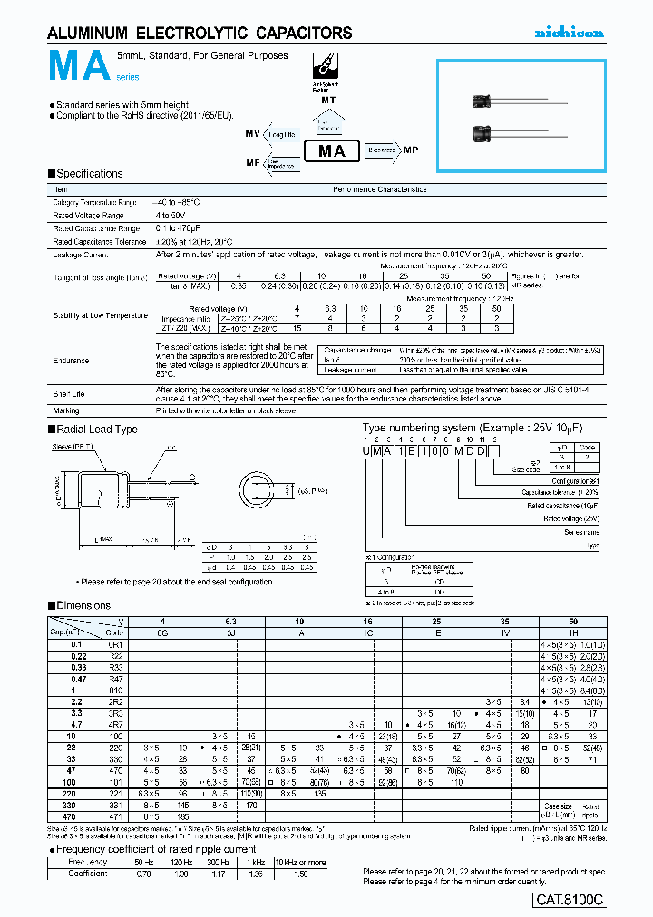 UMA1H0R1MDD_7839729.PDF Datasheet