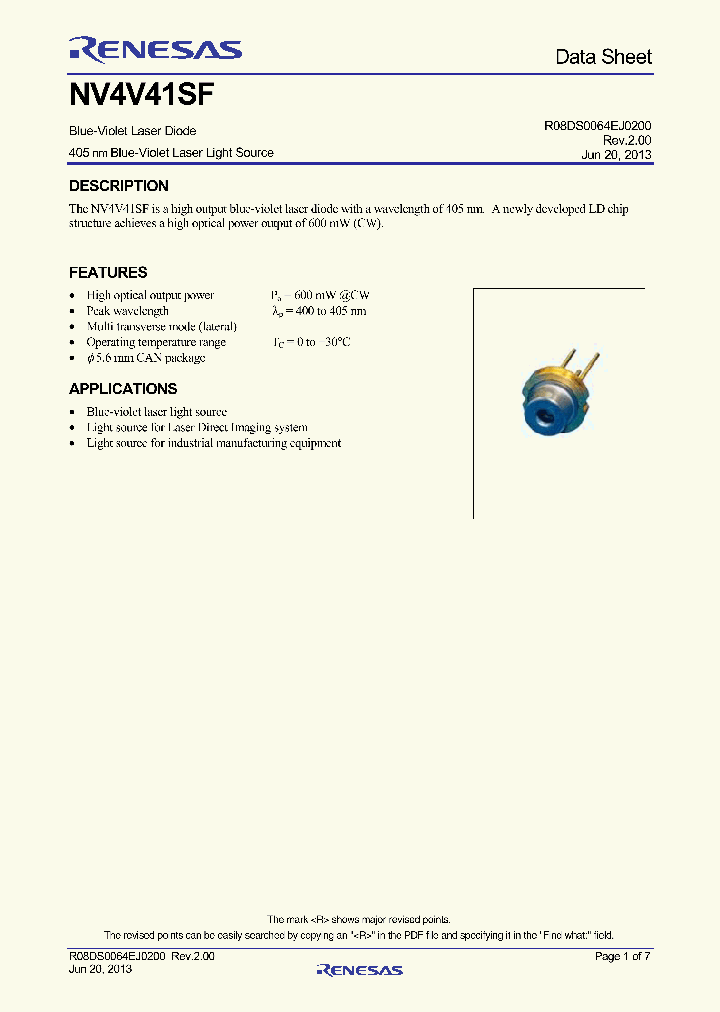 NV4V41SF_7833774.PDF Datasheet
