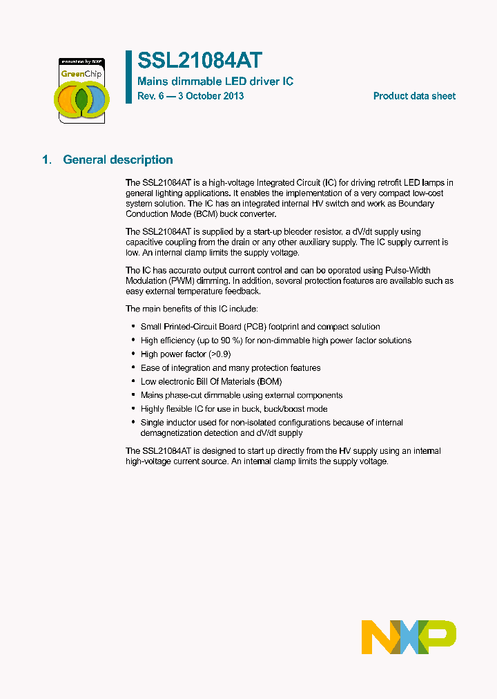 SSL21084AT_7840334.PDF Datasheet