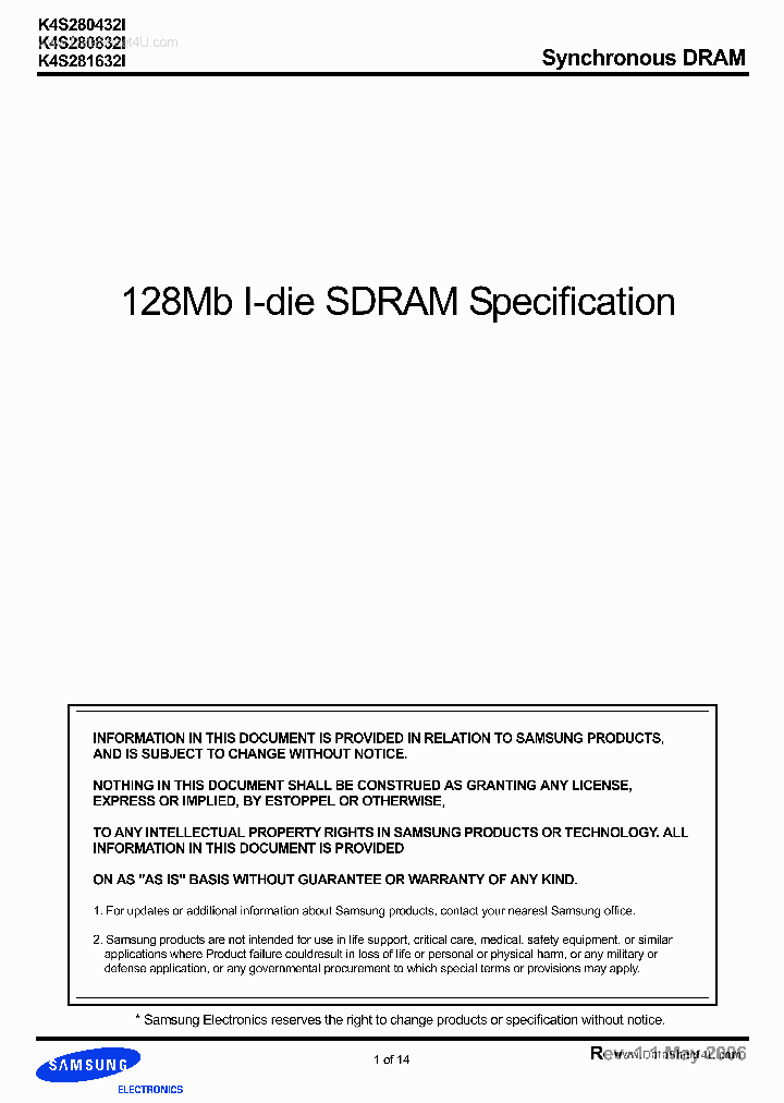 K4S280432I_7755690.PDF Datasheet