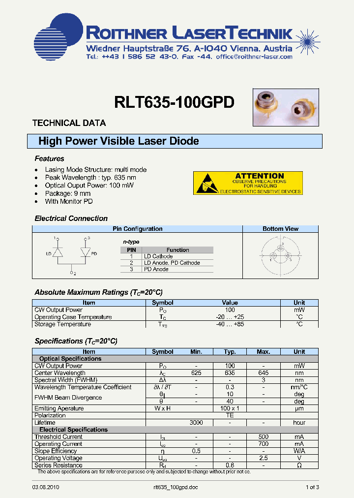 RLT635100GPD_7841381.PDF Datasheet