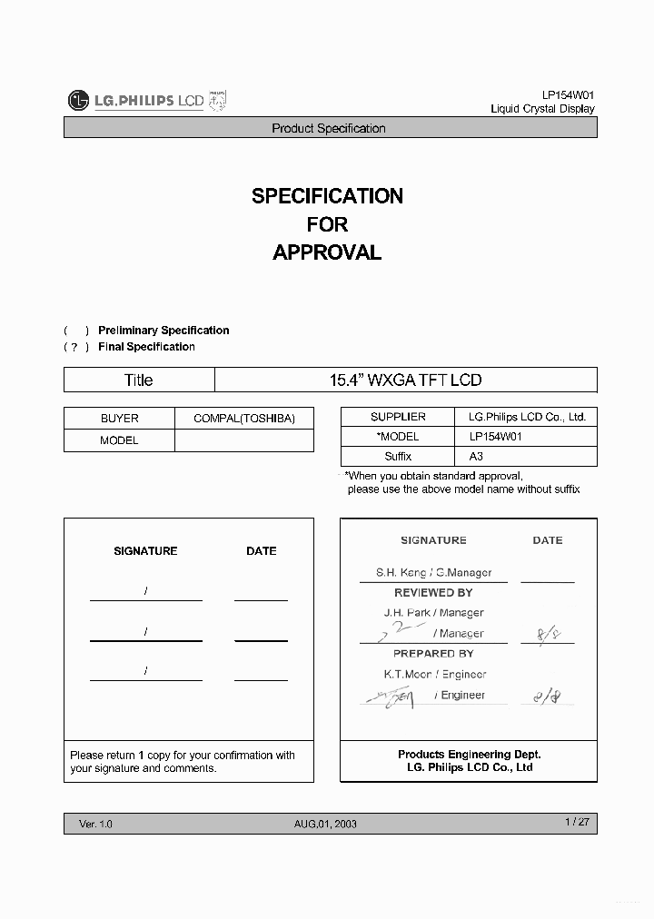 LP154W01-A3_7758983.PDF Datasheet