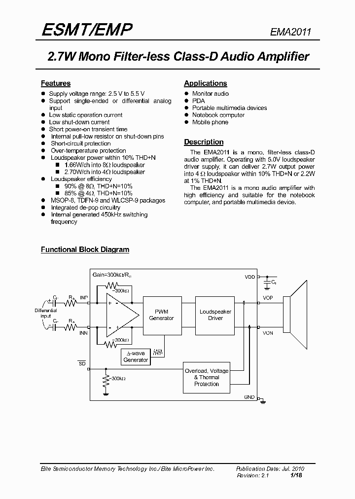 EMA2011-50WL09GRR_7760560.PDF Datasheet