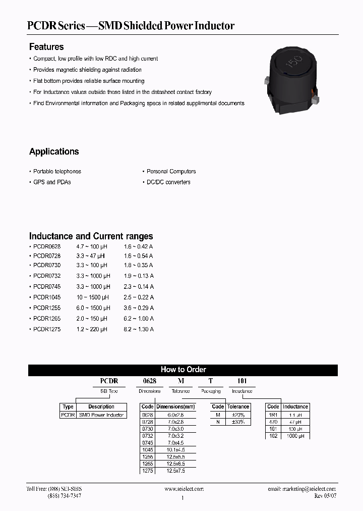 PCDR0628MT6R8_7779597.PDF Datasheet