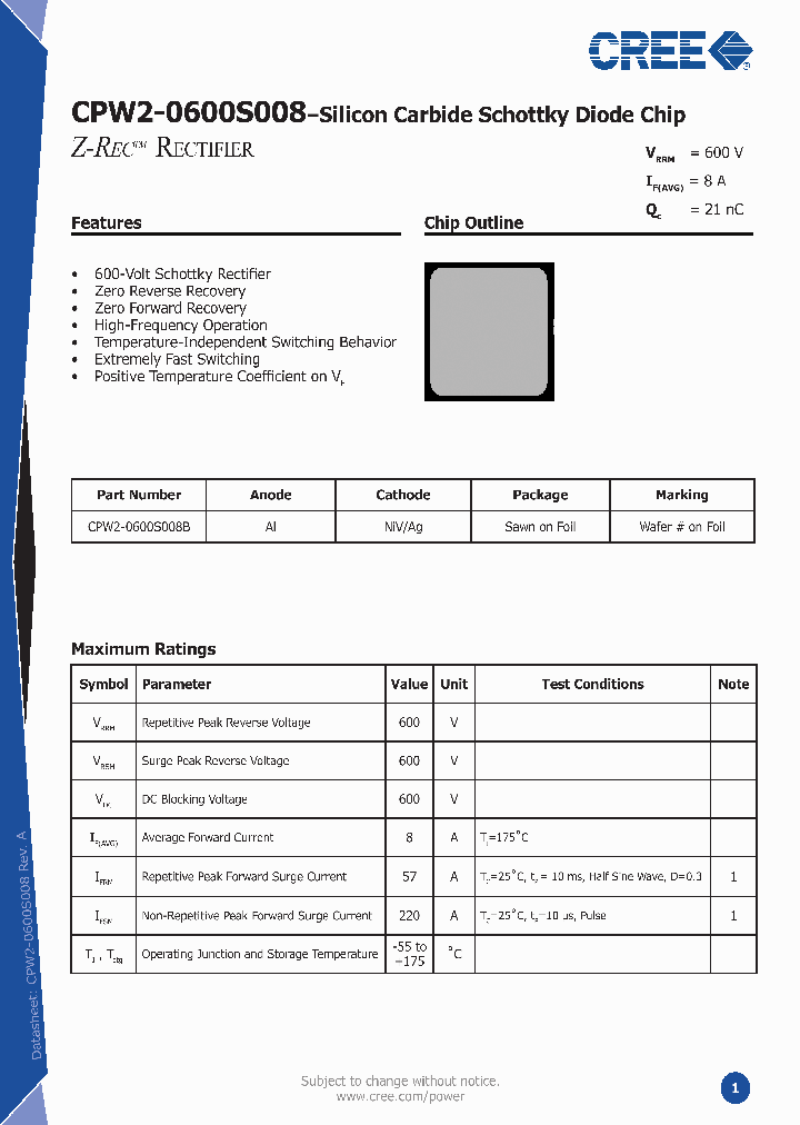 CPW2-0600S008_7842921.PDF Datasheet