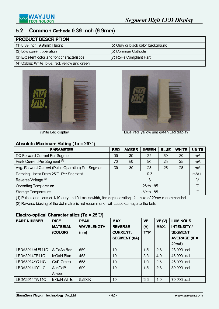 LEDA3914YG11C_7761869.PDF Datasheet