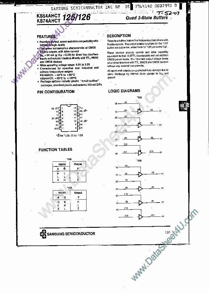 KS74AHCT126_7752052.PDF Datasheet