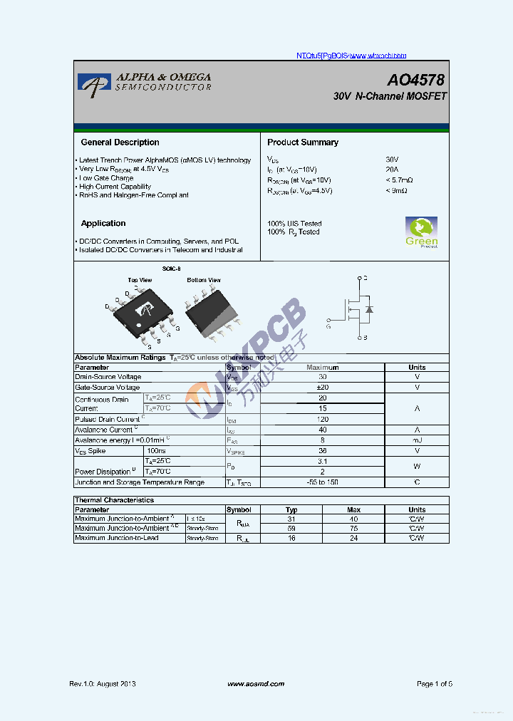 AO4578_7765522.PDF Datasheet