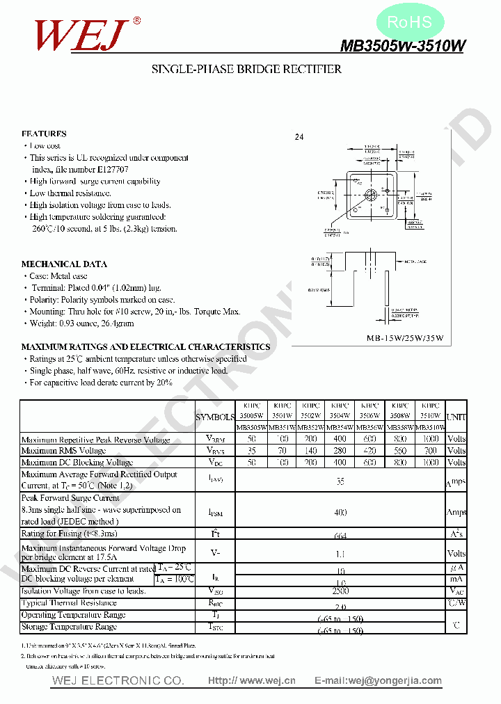 MB352W_7846040.PDF Datasheet