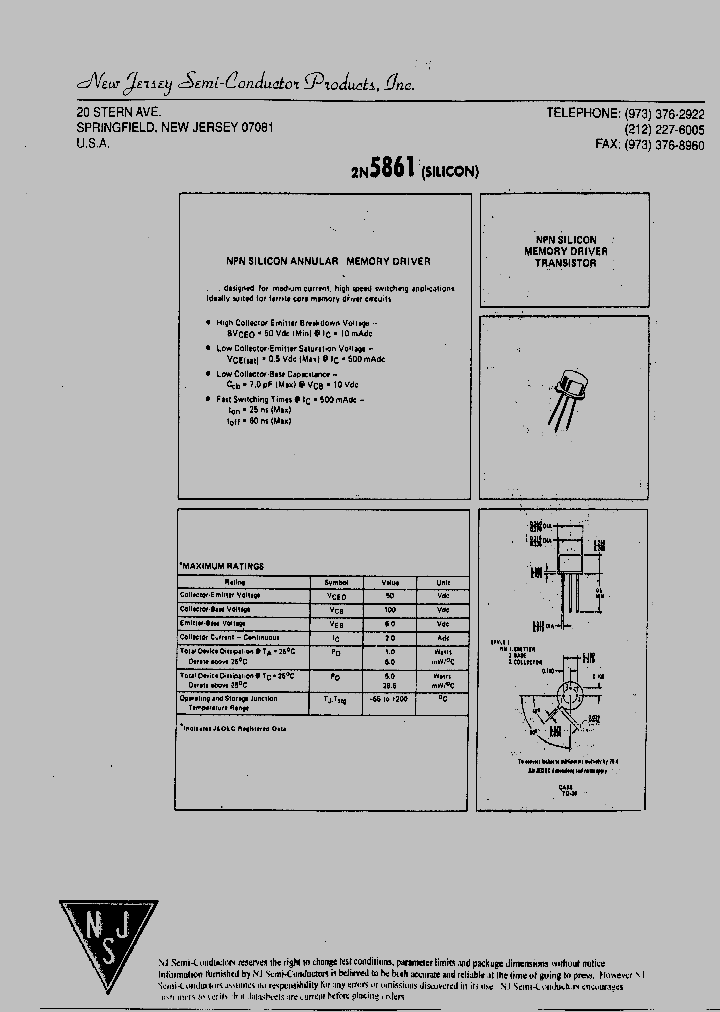 2N5861_7846800.PDF Datasheet