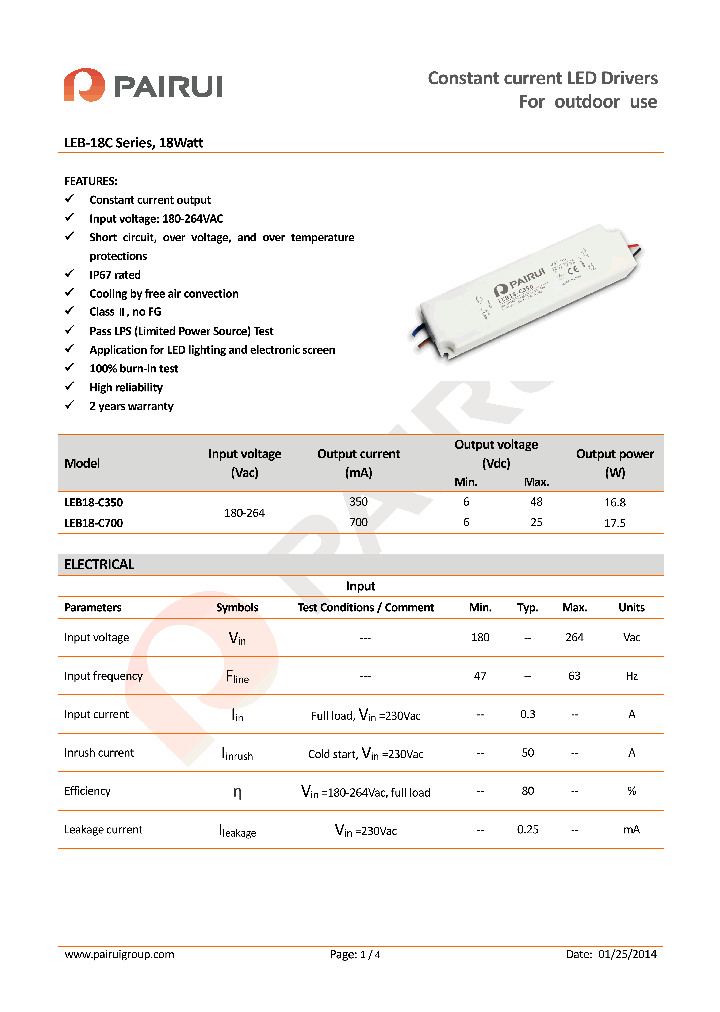 LEB-18C_7846305.PDF Datasheet