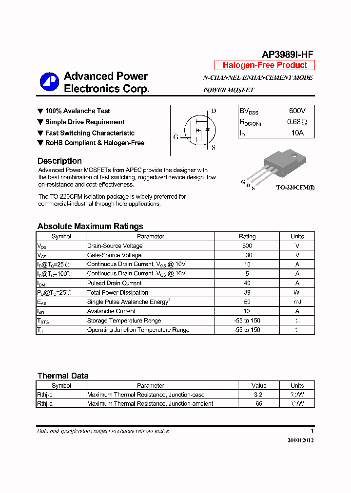 AP3989I-HF14_7848644.PDF Datasheet