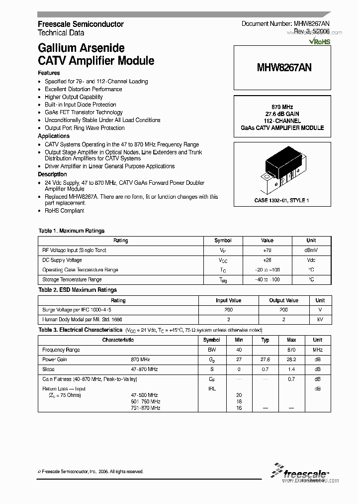 MHW8267AN_7766302.PDF Datasheet