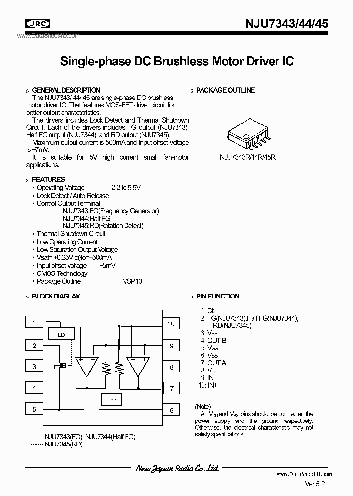 NJU7344_7766377.PDF Datasheet
