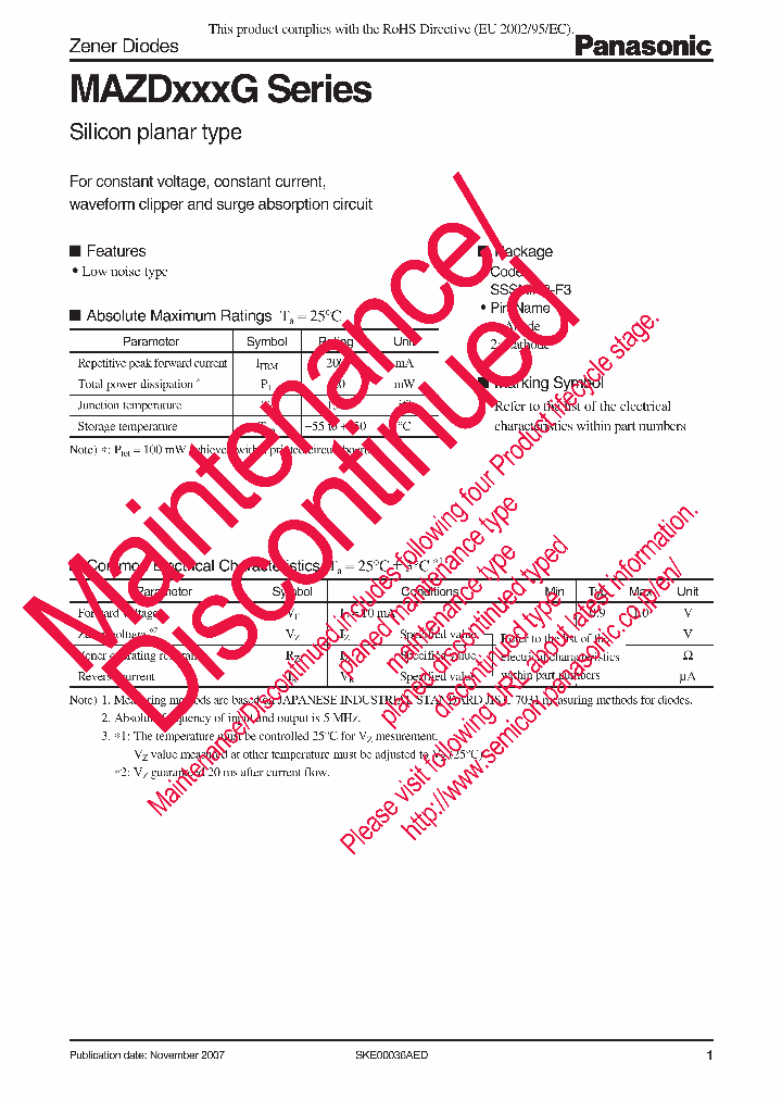 MAZD110G_7849139.PDF Datasheet