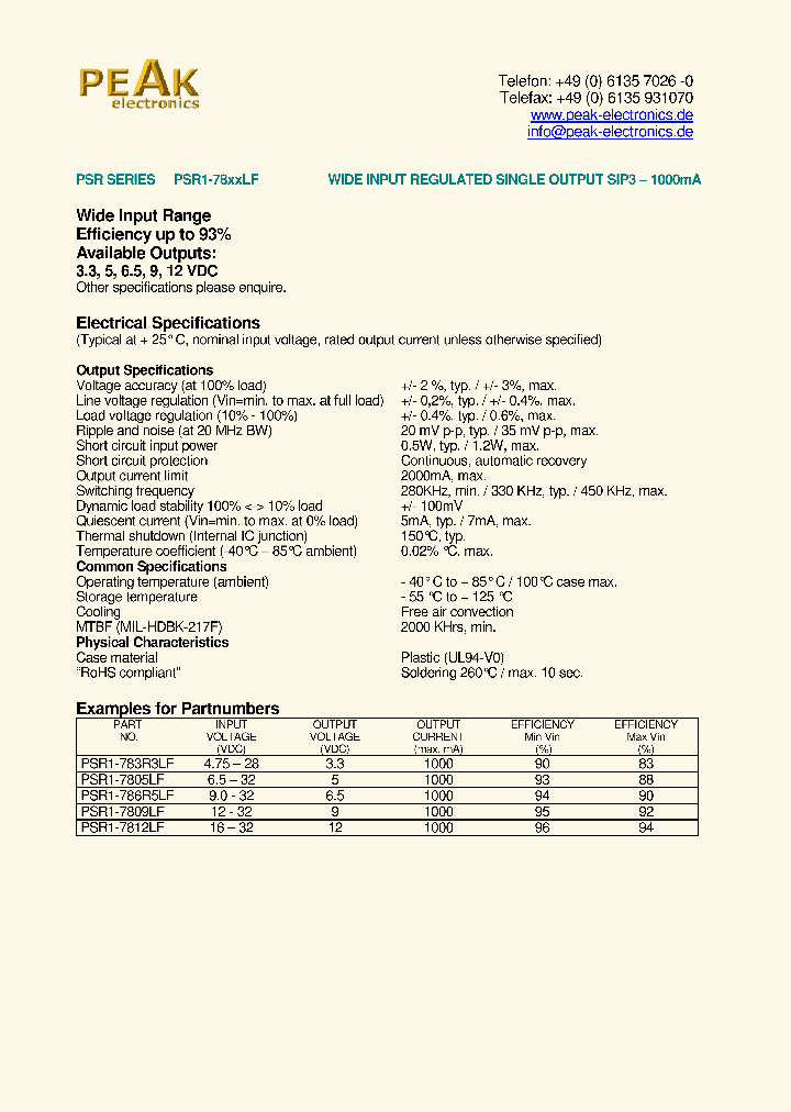 PSR1-7812LF_7851429.PDF Datasheet