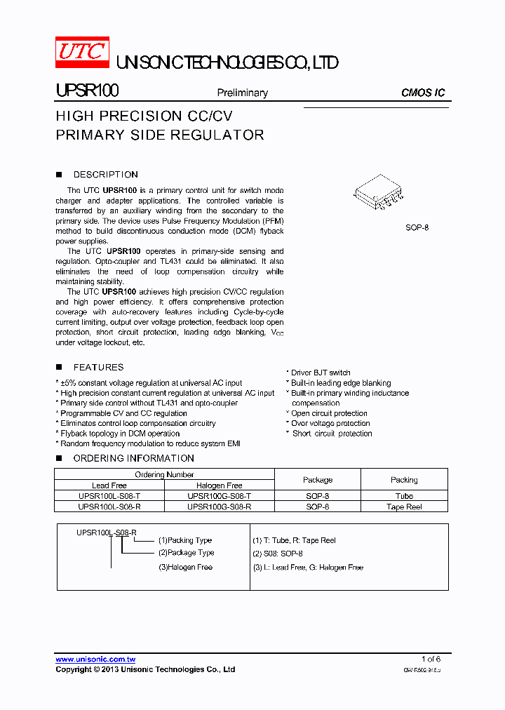 UPSR100G-S08-T_7851424.PDF Datasheet