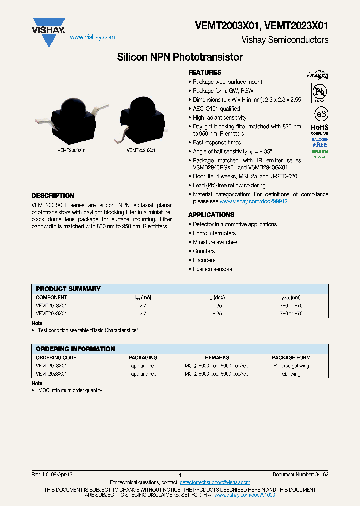 VEMT2023X01_7851963.PDF Datasheet