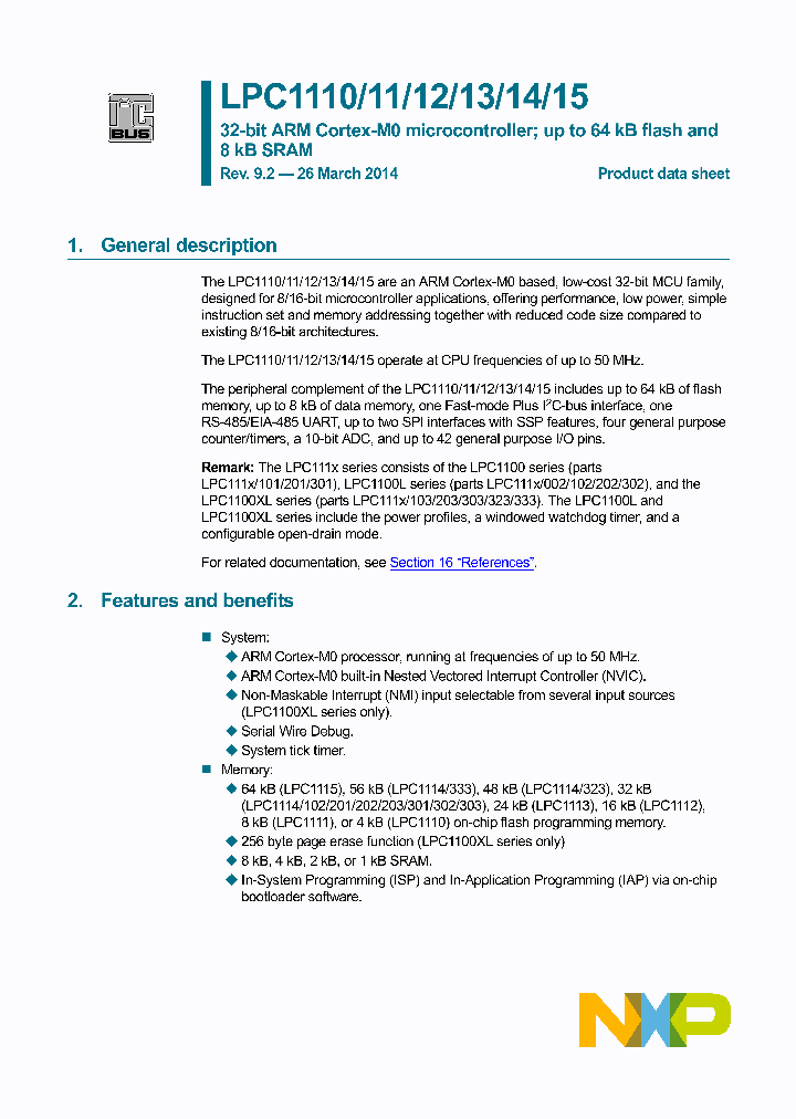 LPC1114JHN33_7848846.PDF Datasheet