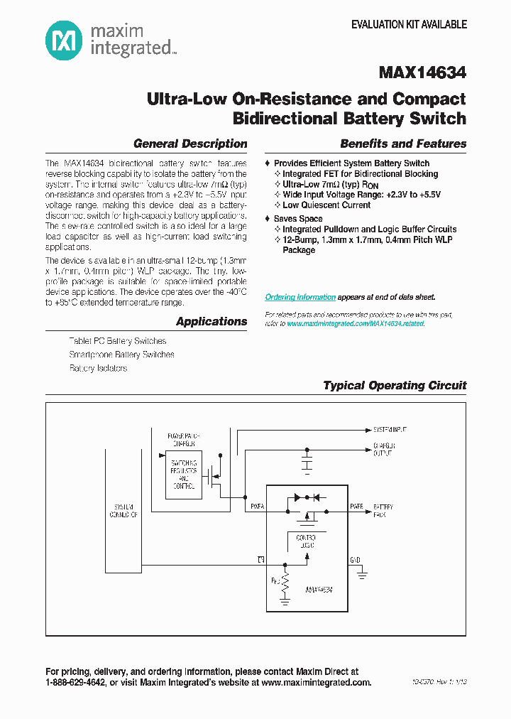MAX1463413_7852986.PDF Datasheet