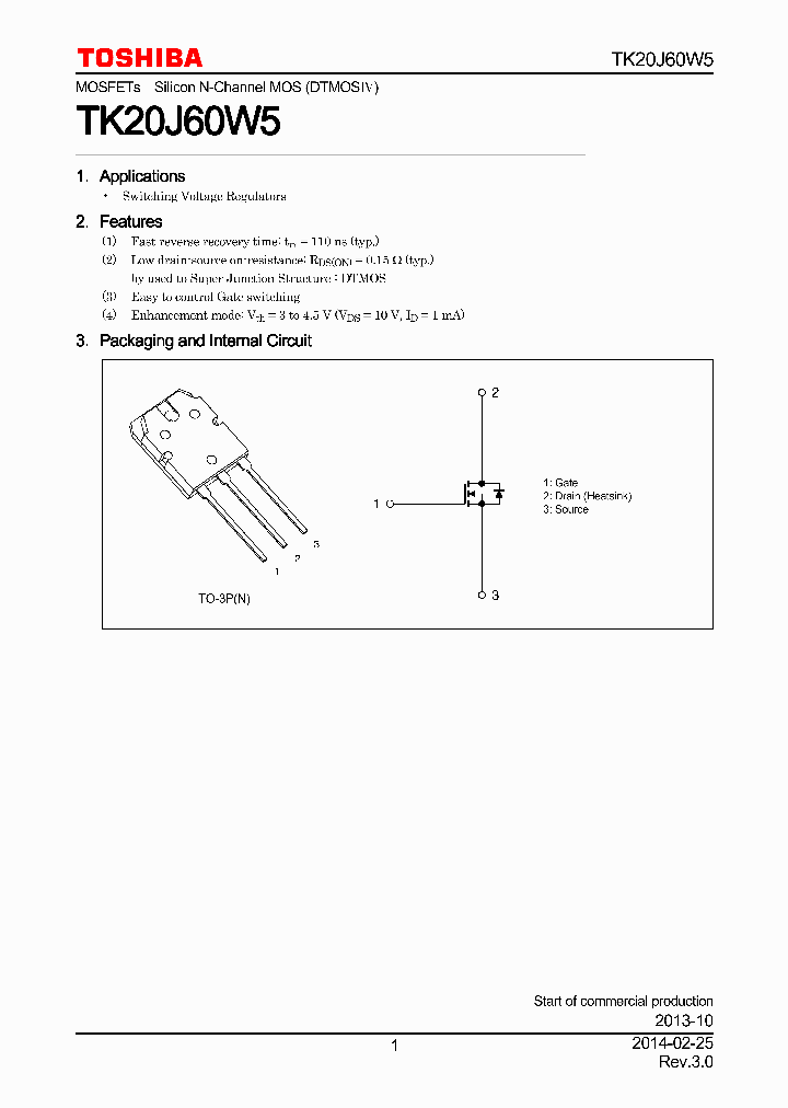 TK20J60W5_7852752.PDF Datasheet
