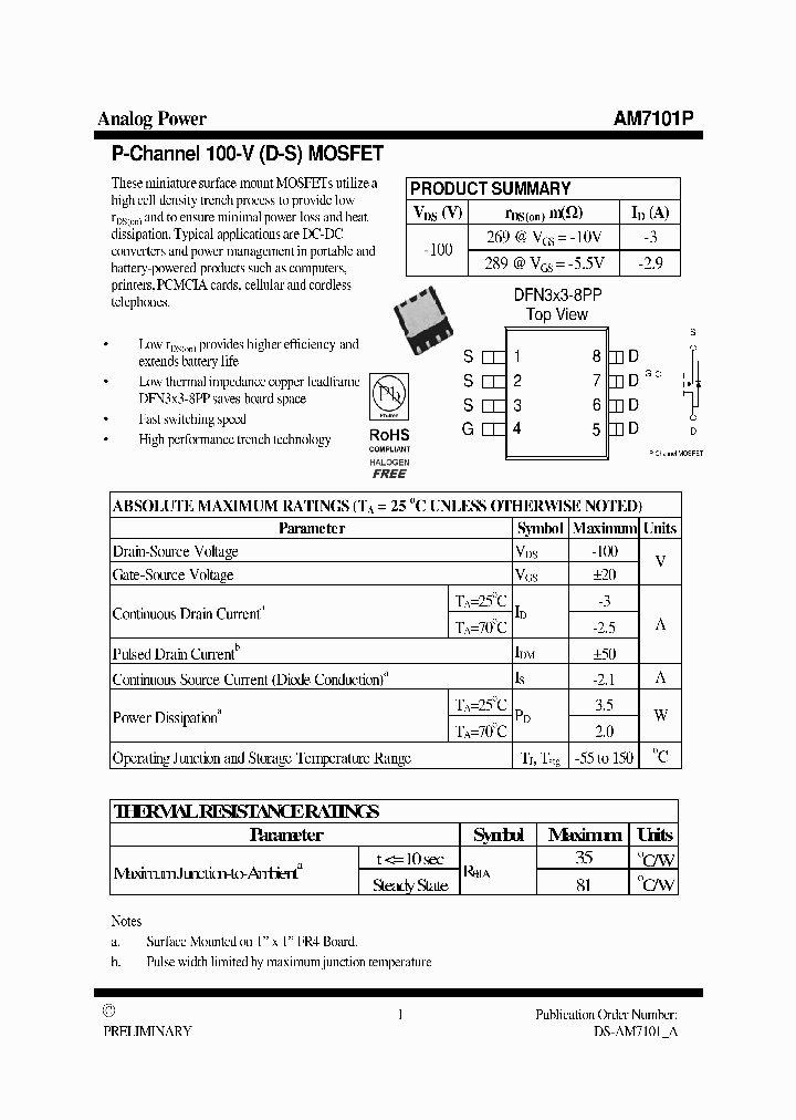 AM7101P_7855000.PDF Datasheet